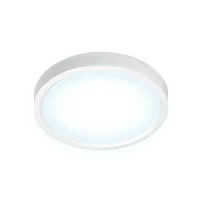 5” CLEANLIFE® 48-51V DC Edgelit LED Round Panels, 4000K