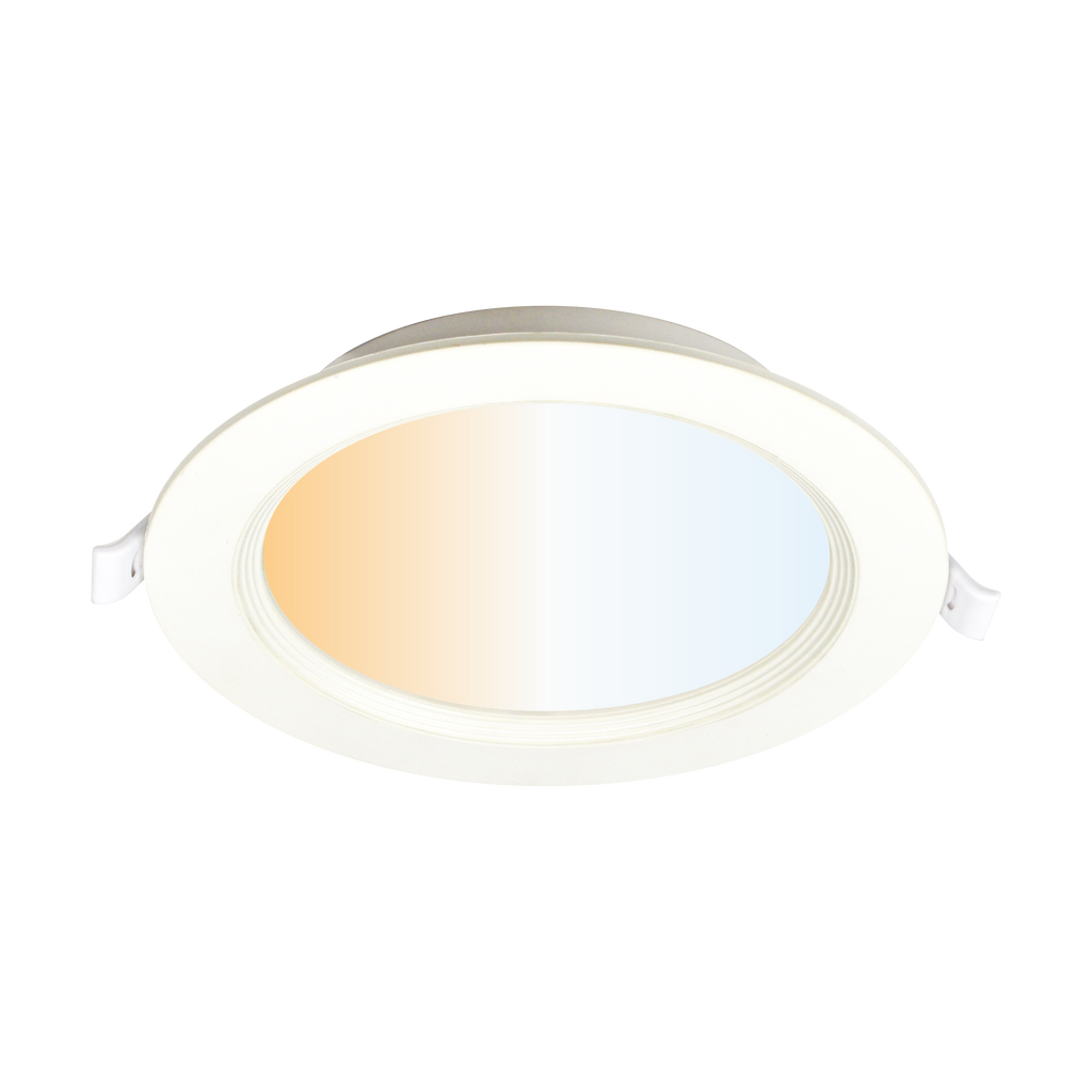 CLEANLIFE® 48-51V 6" LED Canless Recessed Downlights with Baffle