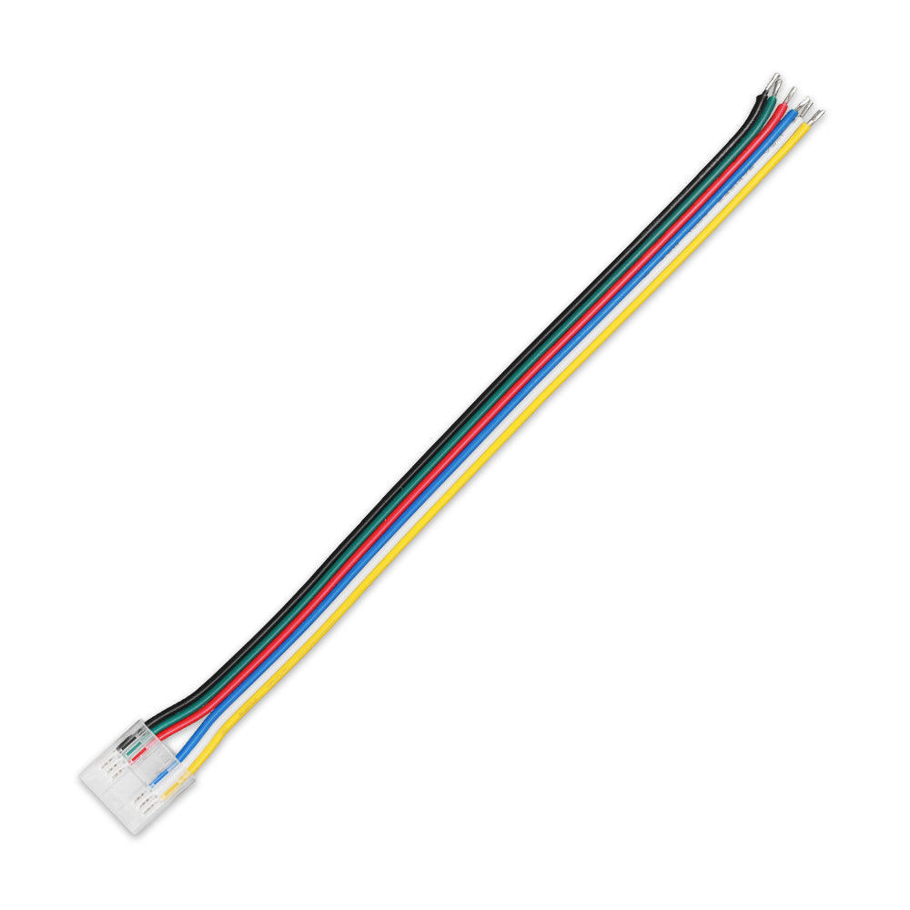 CLEANLIFE® Smart PCB-Wire RGB + CCT IP-20 COB Light Strip Connector
