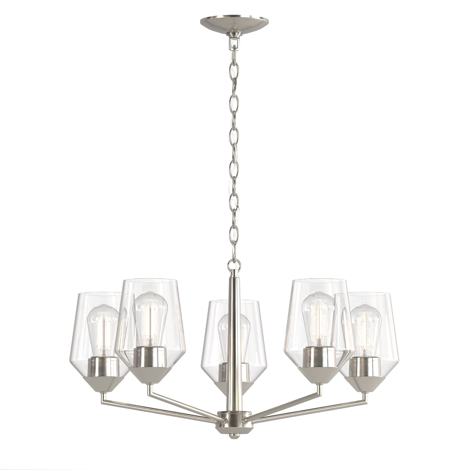 ULTRALUX® E26 Five-Light Decorative Chandelier