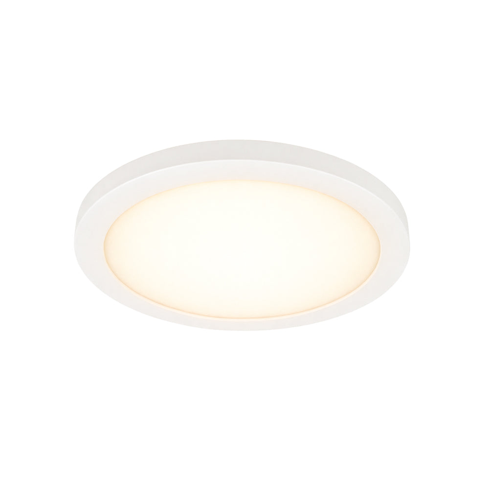 7" UltraLux® 48-51V DC Light Assembly with Microwave Sensor – Matte White