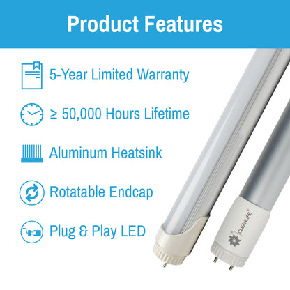 InstantStart® LED Light Tube (6-Pack)