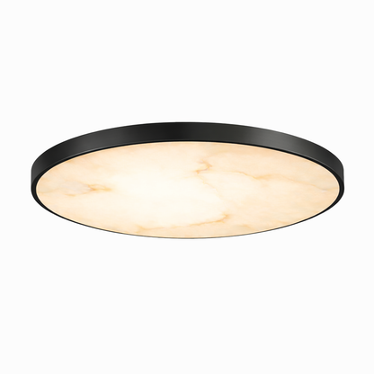 15" UltraLux® 48-51V DC Faux Alabaster Modern Ceiling Light