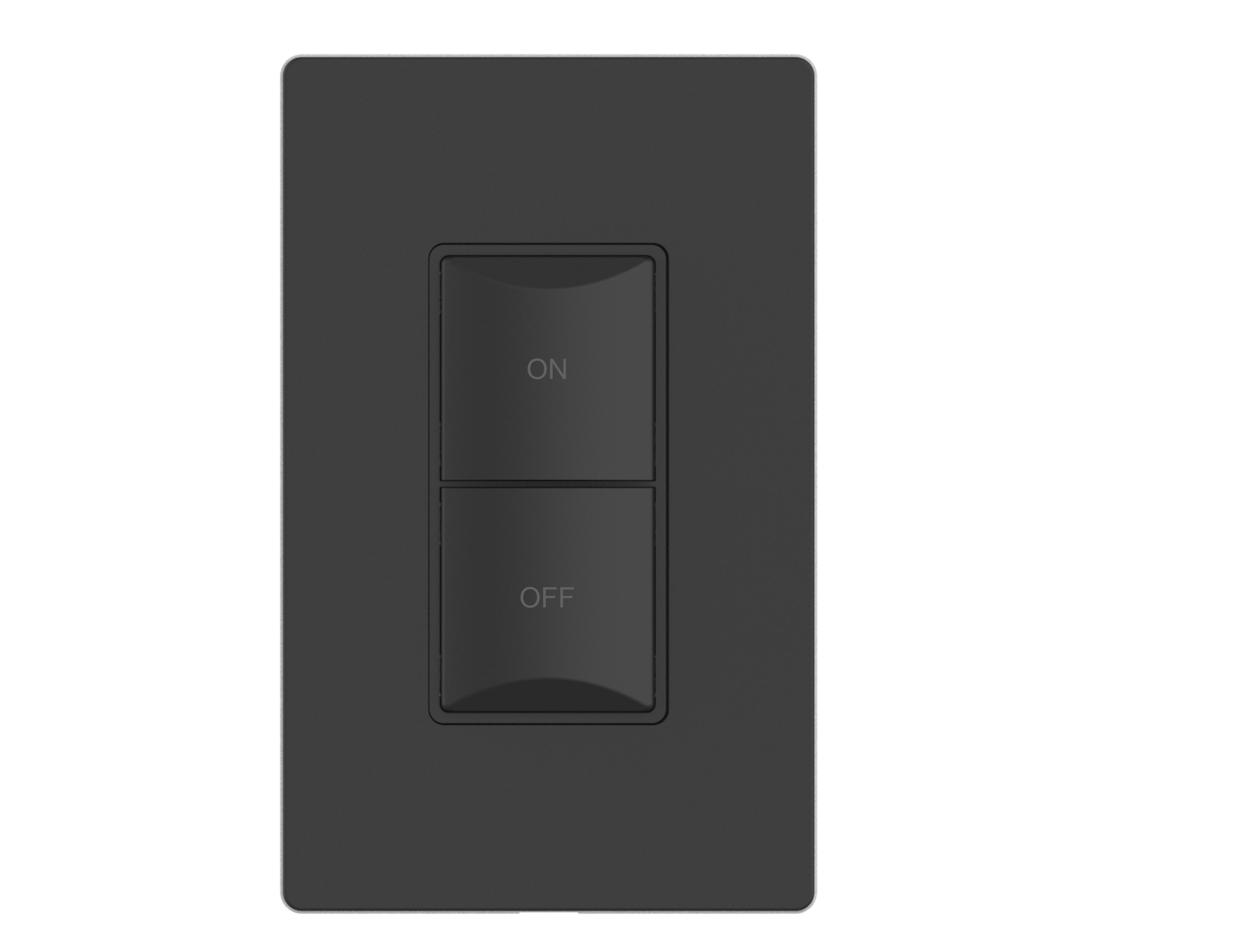 2-Button Kinetic ON/OFF Dimmer Switch  (Wall Plate Included)