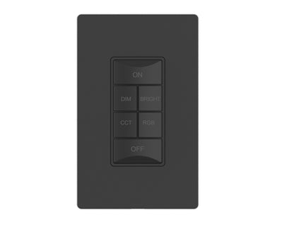 6-Button Kinetic RGB+Tunable White Switch  (Wall Plate Included)