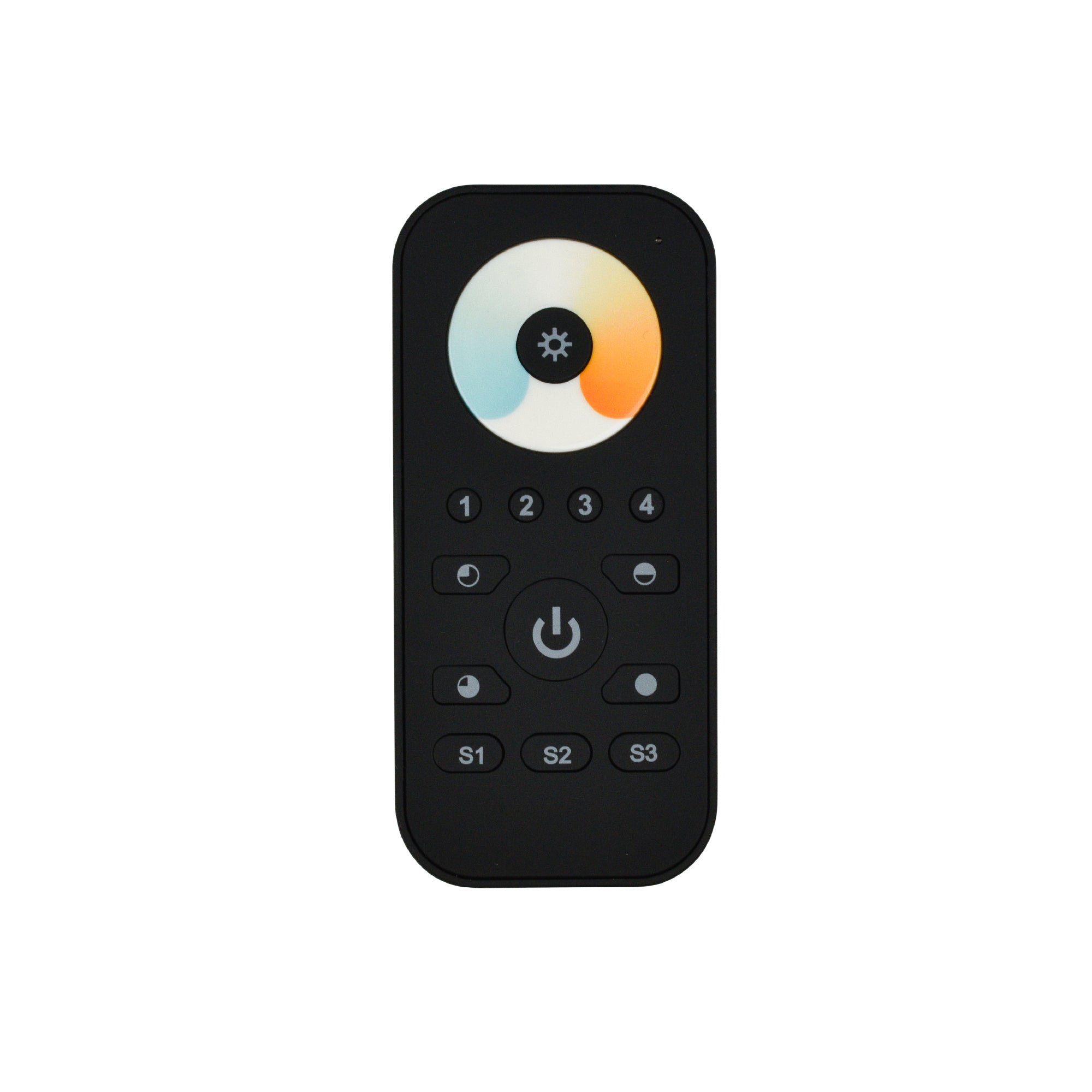 CCT Tunable RF Remote Black with Tunable Wheel