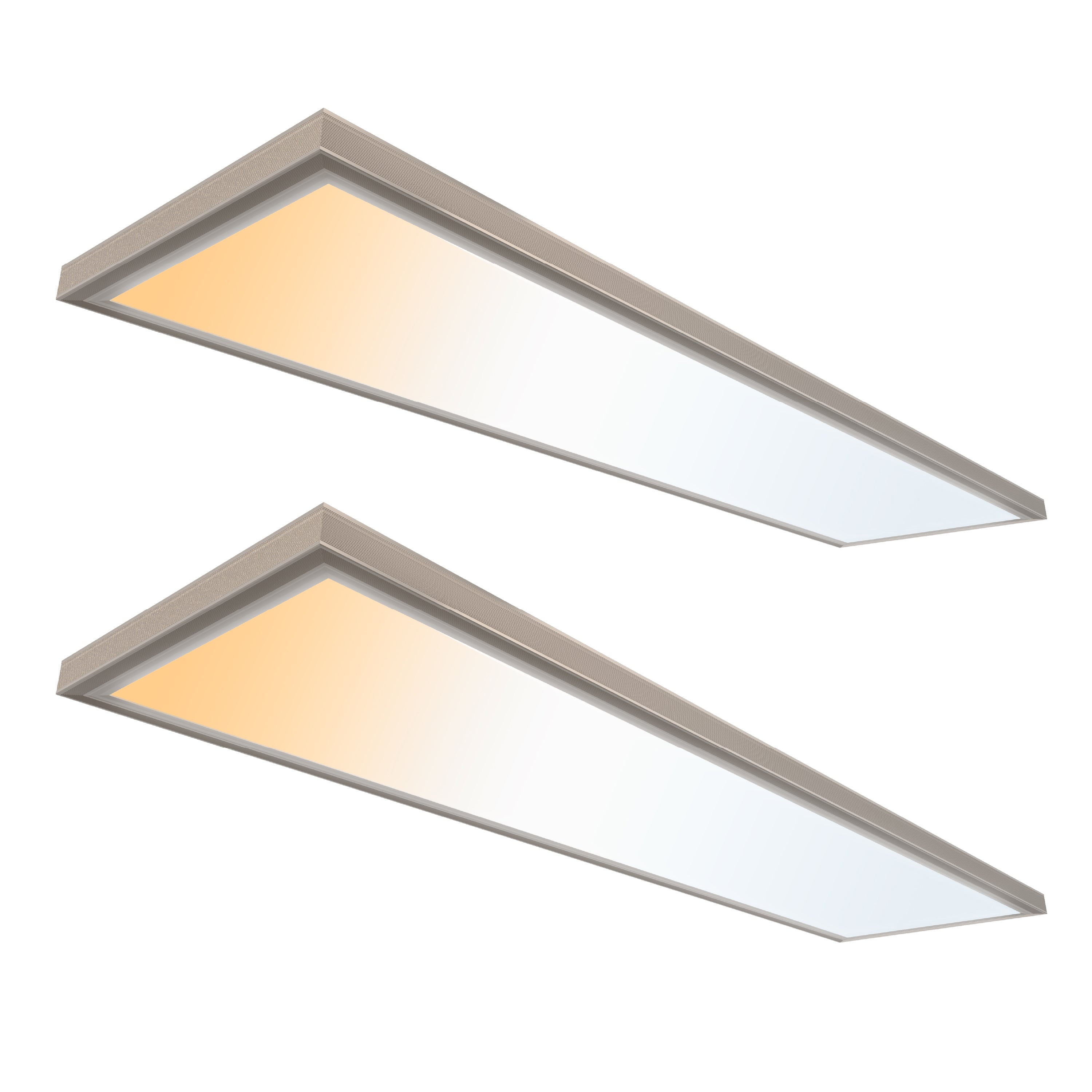 ULTRALUX® CCT Switchable Surface Mount LED Panel Light - 1' x 4' (3000K/4000K/5000K)