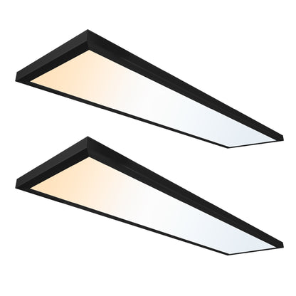 ULTRALUX® CCT Switchable Surface Mount LED Panel Light - 1' x 4' (3000K/4000K/5000K)