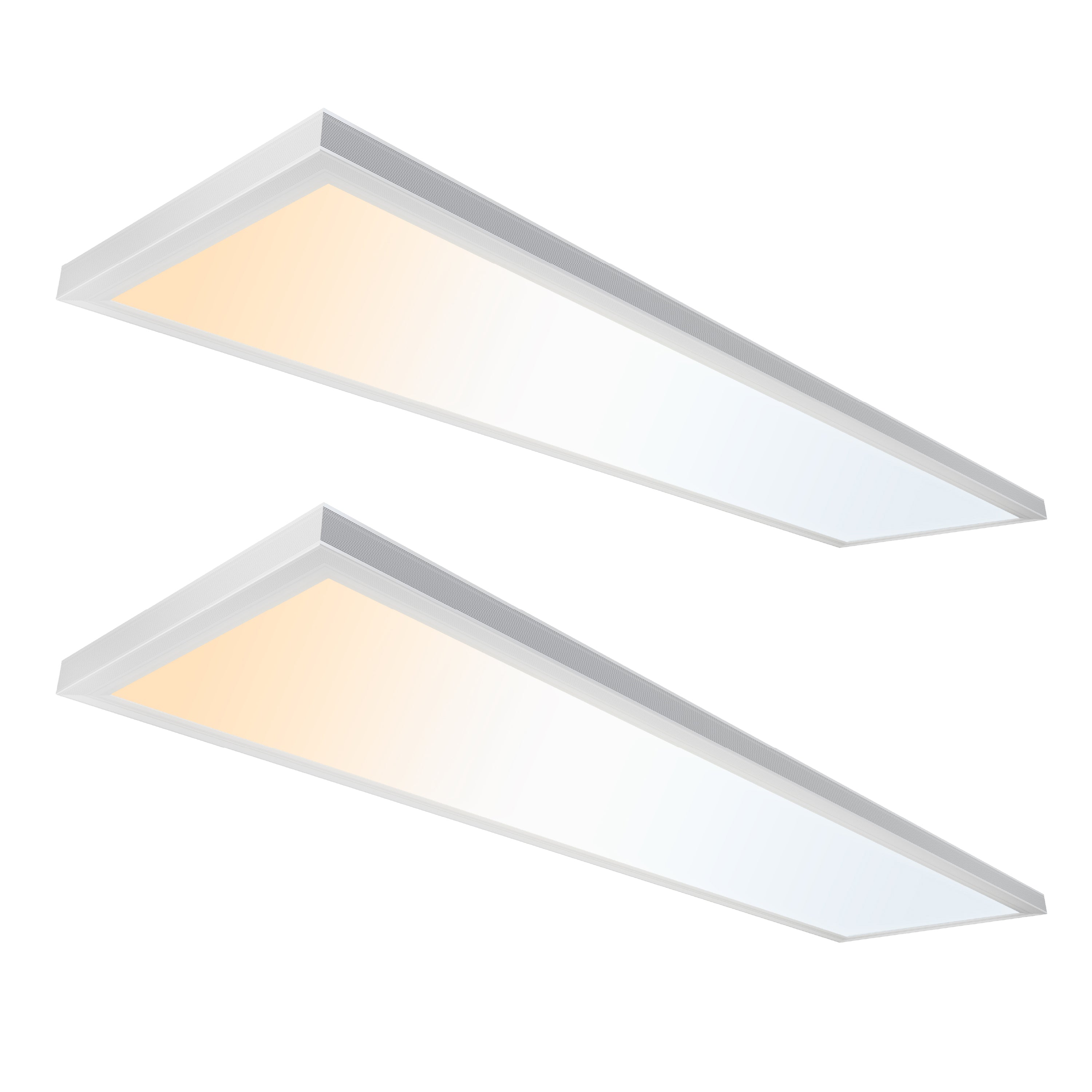 ULTRALUX® CCT Switchable Surface Mount LED Panel Light - 1' x 4' (3000K/4000K/5000K)