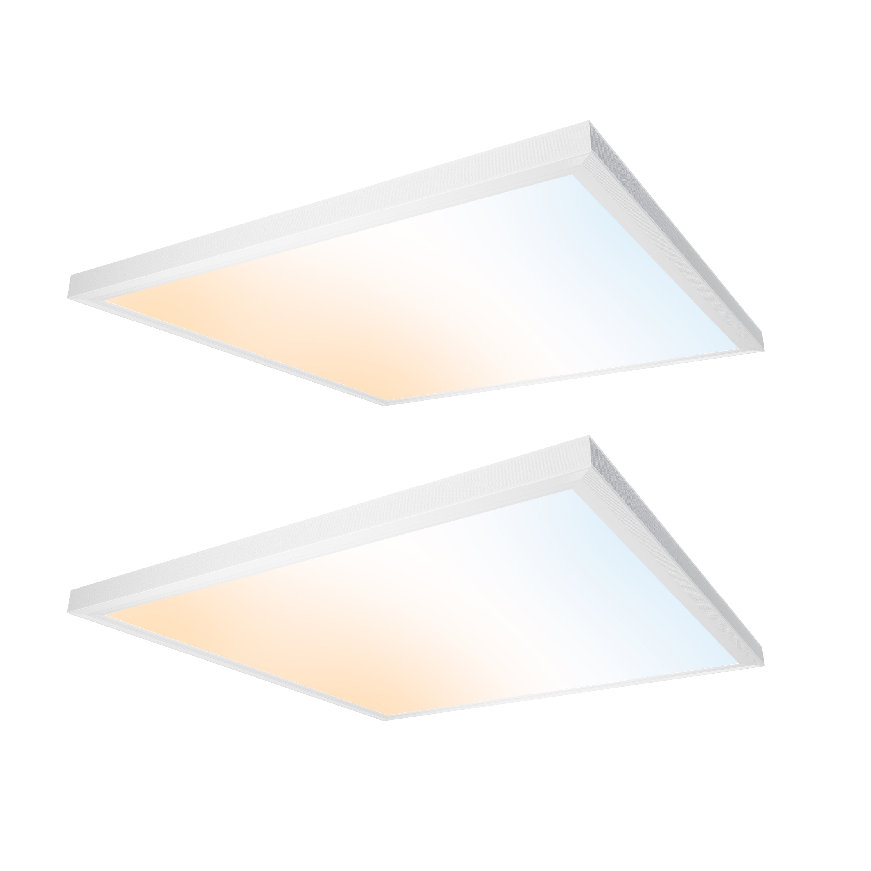 ULTRALUX® CCT Switchable Surface Mount LED Panel Light - 2' x 2' (3000K/4000K/5000K)
