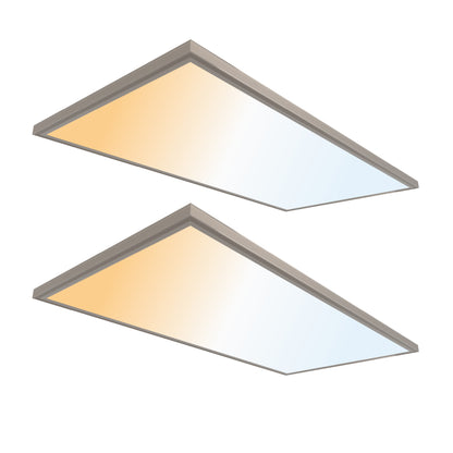 ULTRALUX® CCT Switchable Surface Mount LED Panel Light - 2' x 4' (3000K/4000K/5000K)