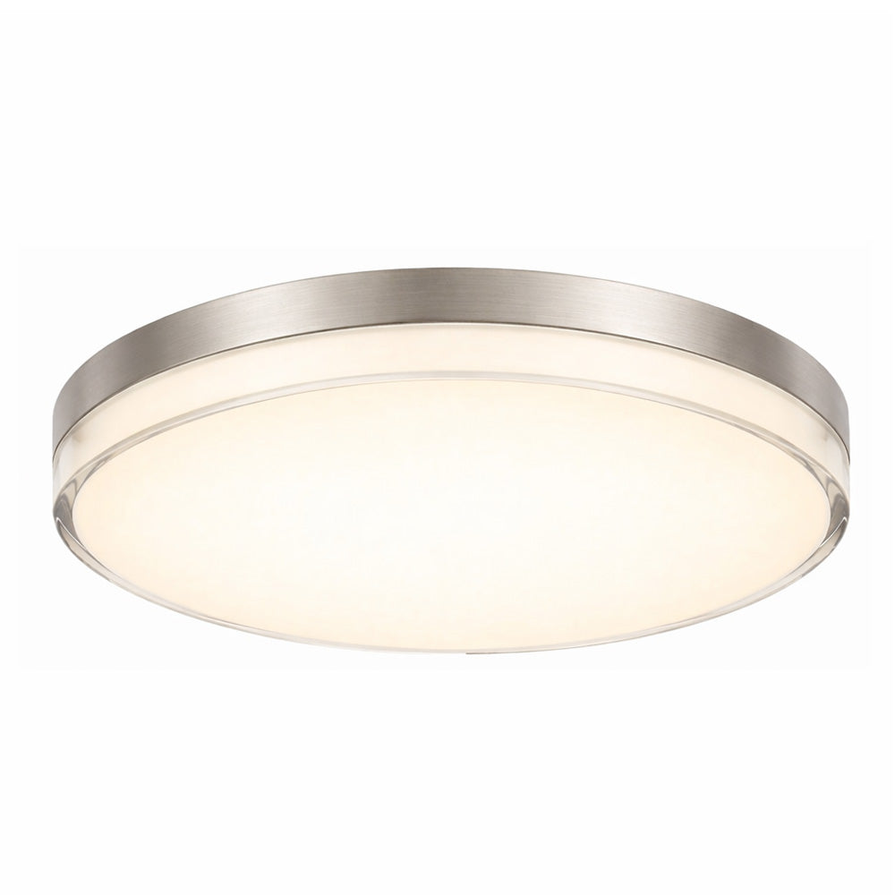 13" UltraLux® 48-51V DC Clear Acrylic Ceiling Light
