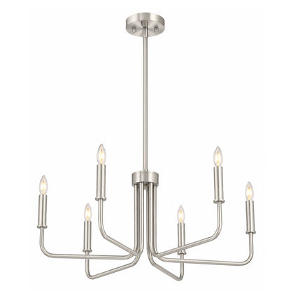 UltraLux® 48-51V DC 6-Light Modern Sculptural Chandelier