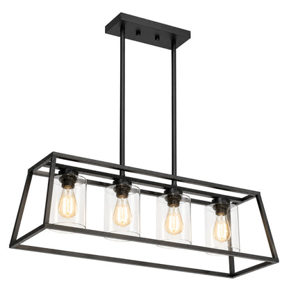 UltraLux® 48-51V DC 4-Light Modern Transitional Linear Pendant