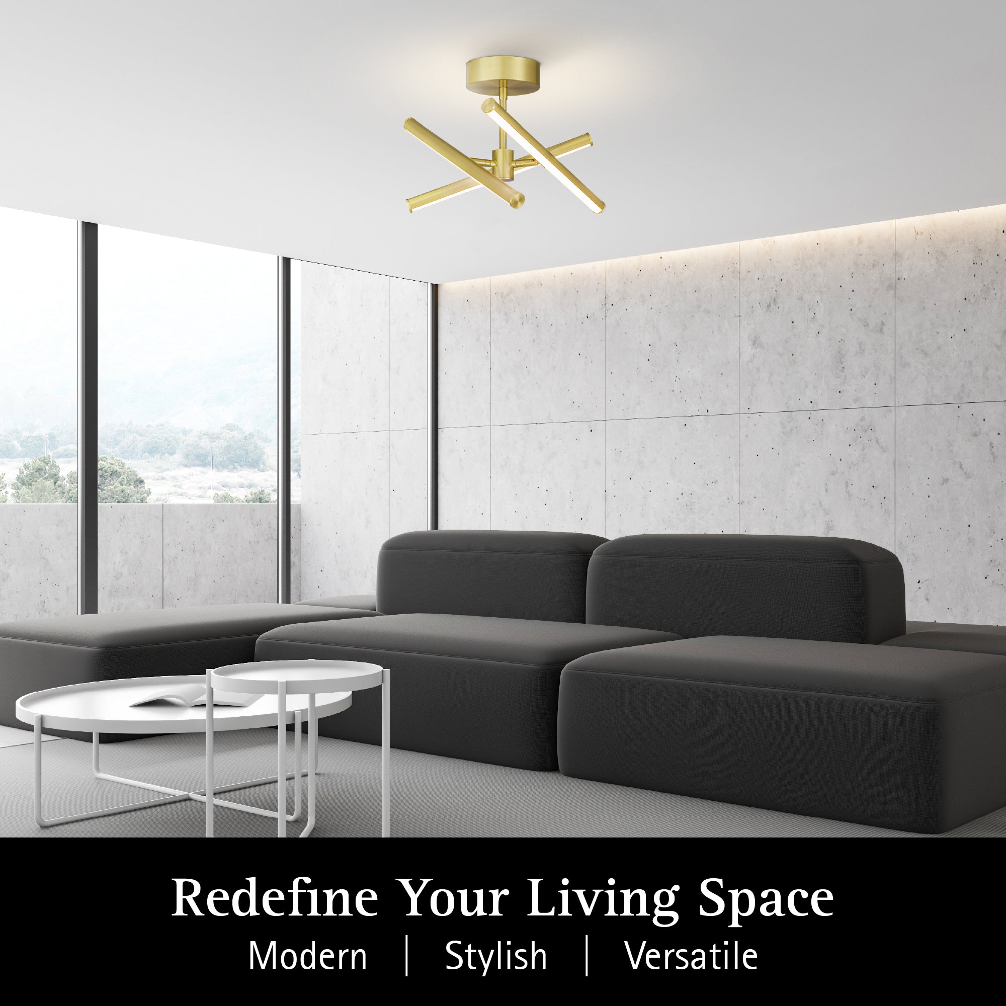 ULTRALUX® 16" Free Form LED Ceiling Light