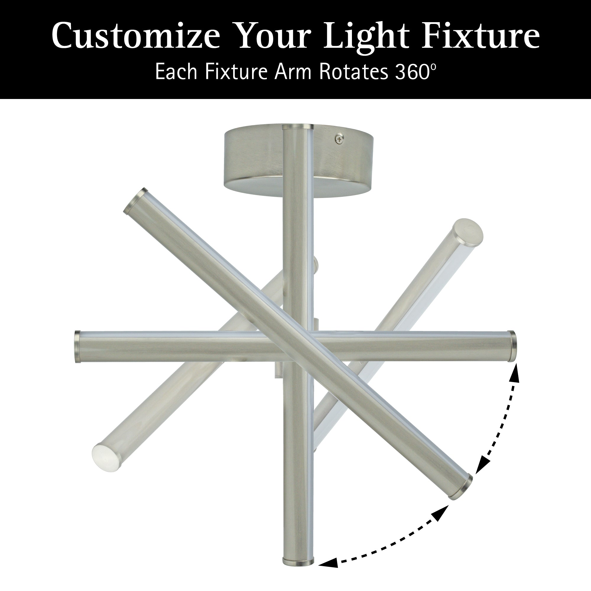 ULTRALUX® 16" Free Form LED Ceiling Light