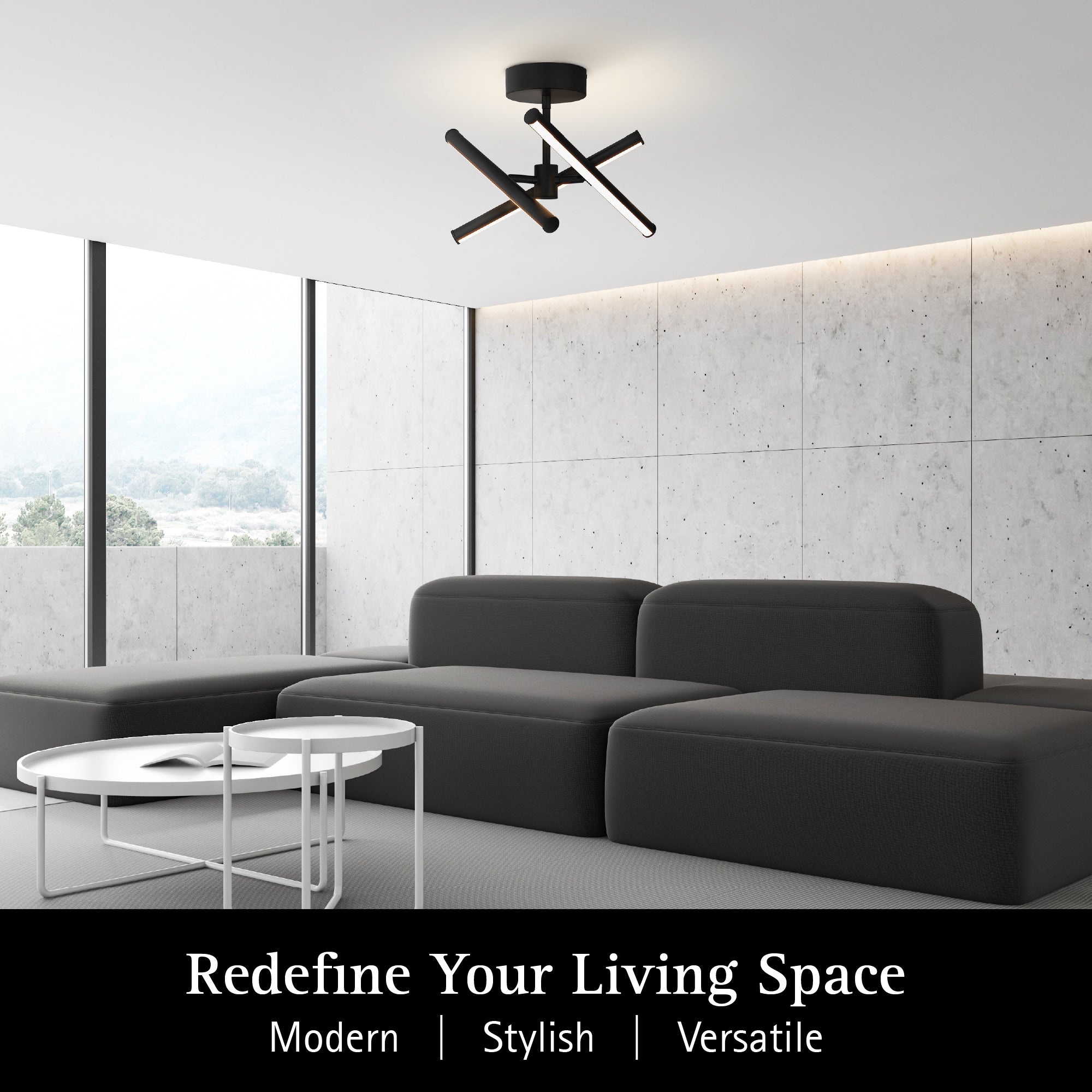 ULTRALUX® 16" Free Form LED Ceiling Light