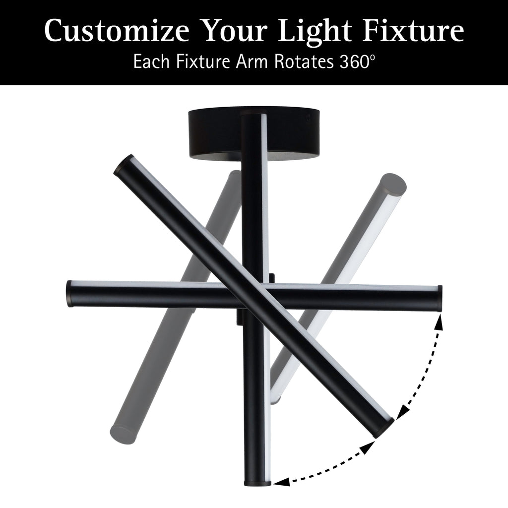 ULTRALUX® CCT Switchable Surface Mount LED Panel Light - 1' x 4'  (3000K/4000K/5000K)