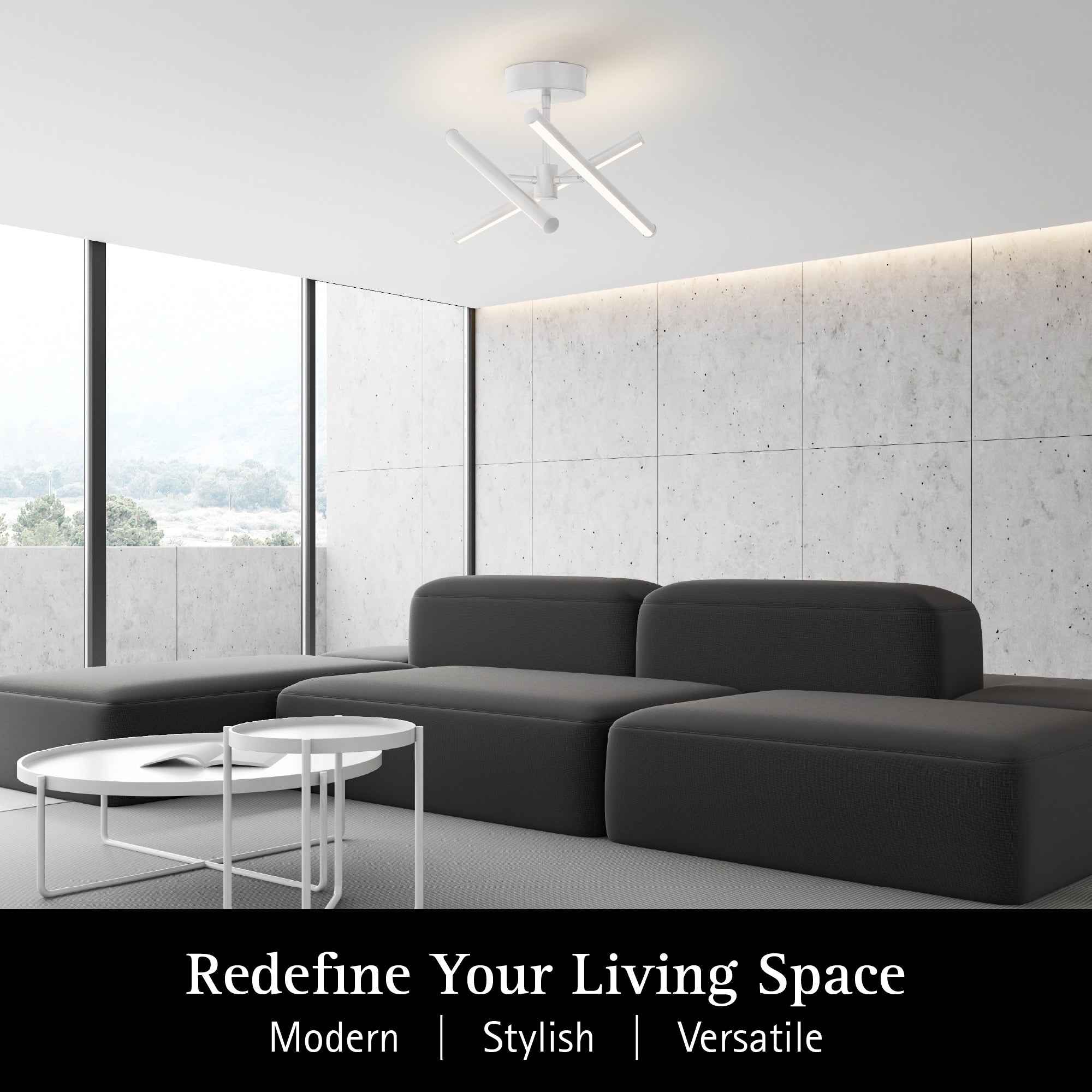 ULTRALUX® 16" Free Form LED Ceiling Light