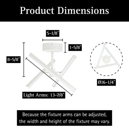 ULTRALUX® 16" Free Form LED Ceiling Light