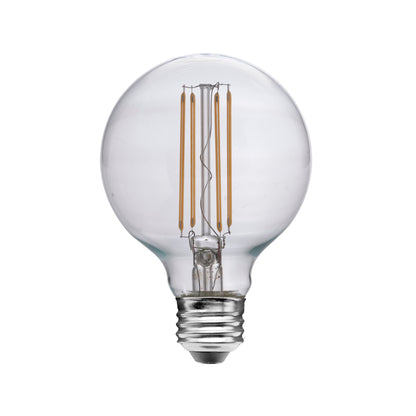ULTRALUX® LED G25 Clear Glass Dimmable Light Bulb 5W (40W Equivalent)