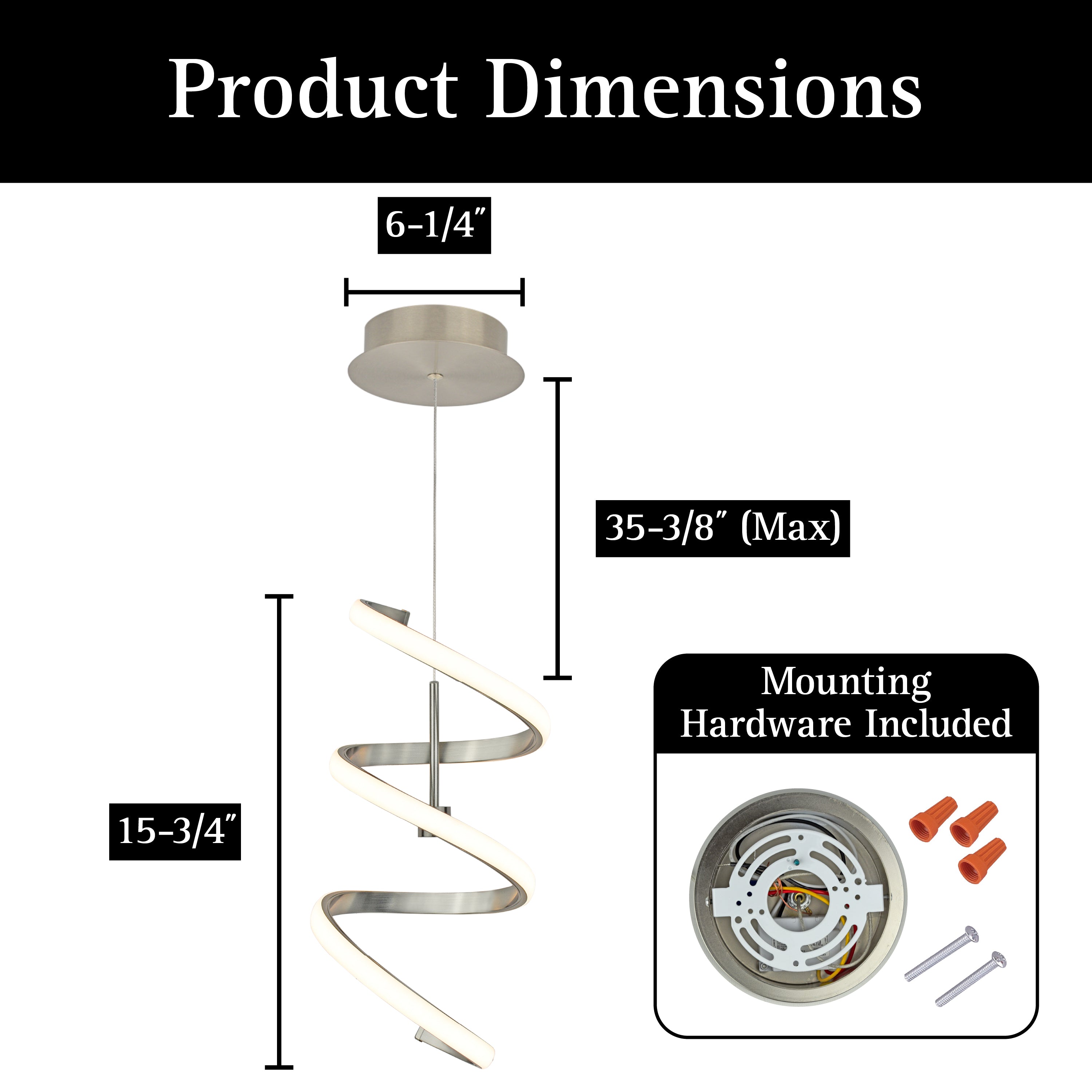 ULTRALUX® Helix LED Pendant