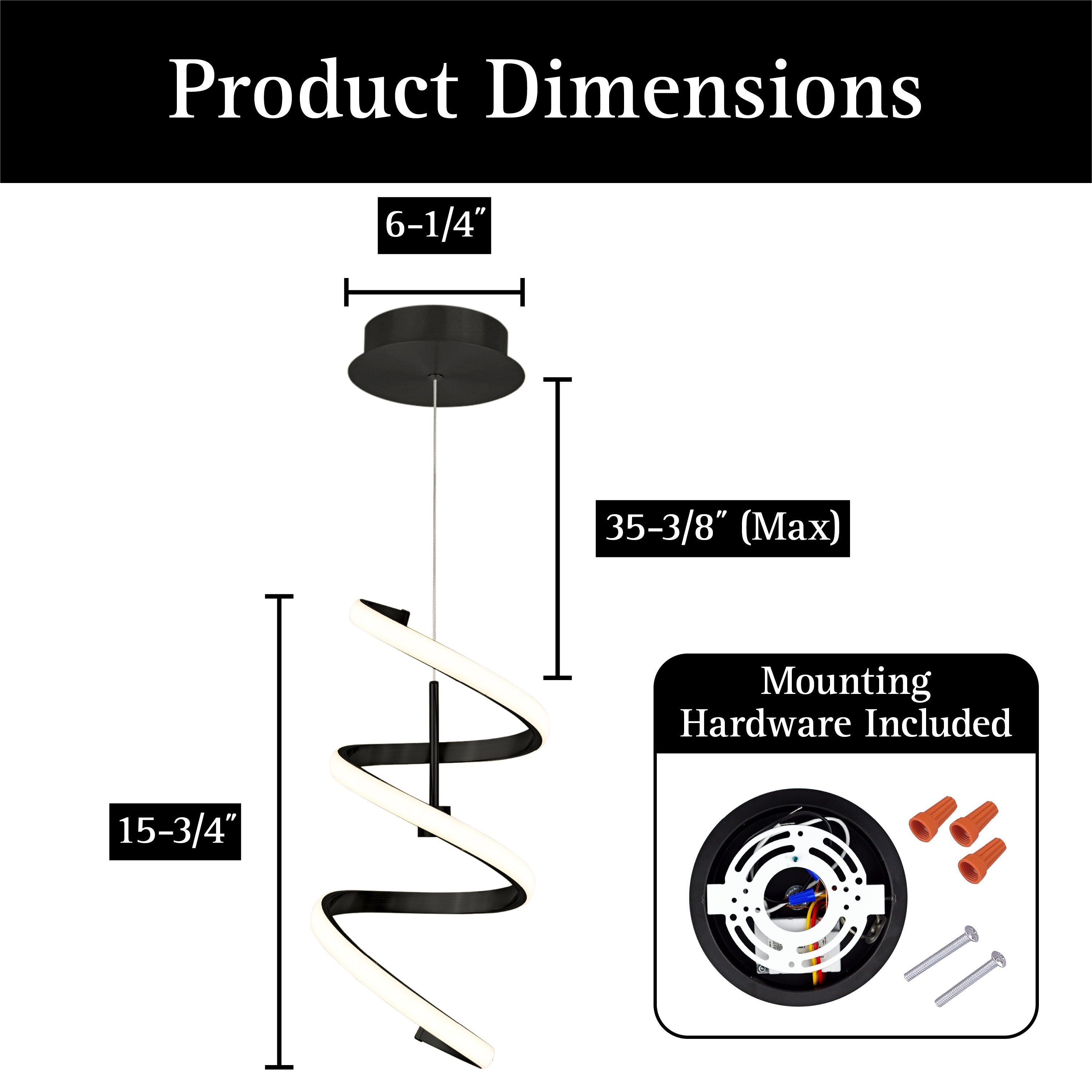 ULTRALUX® Helix LED Pendant