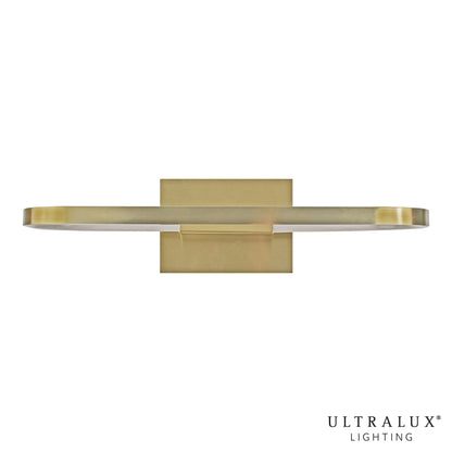 ULTRALUX® 20" Modern Edgelit LED Vanity Light