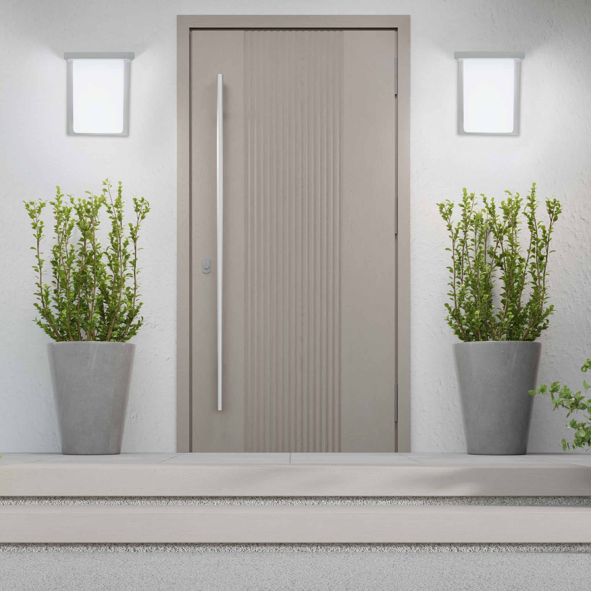 ULTRALUX® 8" Modern LED Outdoor Wall Sconce