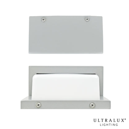 ULTRALUX® 8" Modern LED Outdoor Wall Sconce
