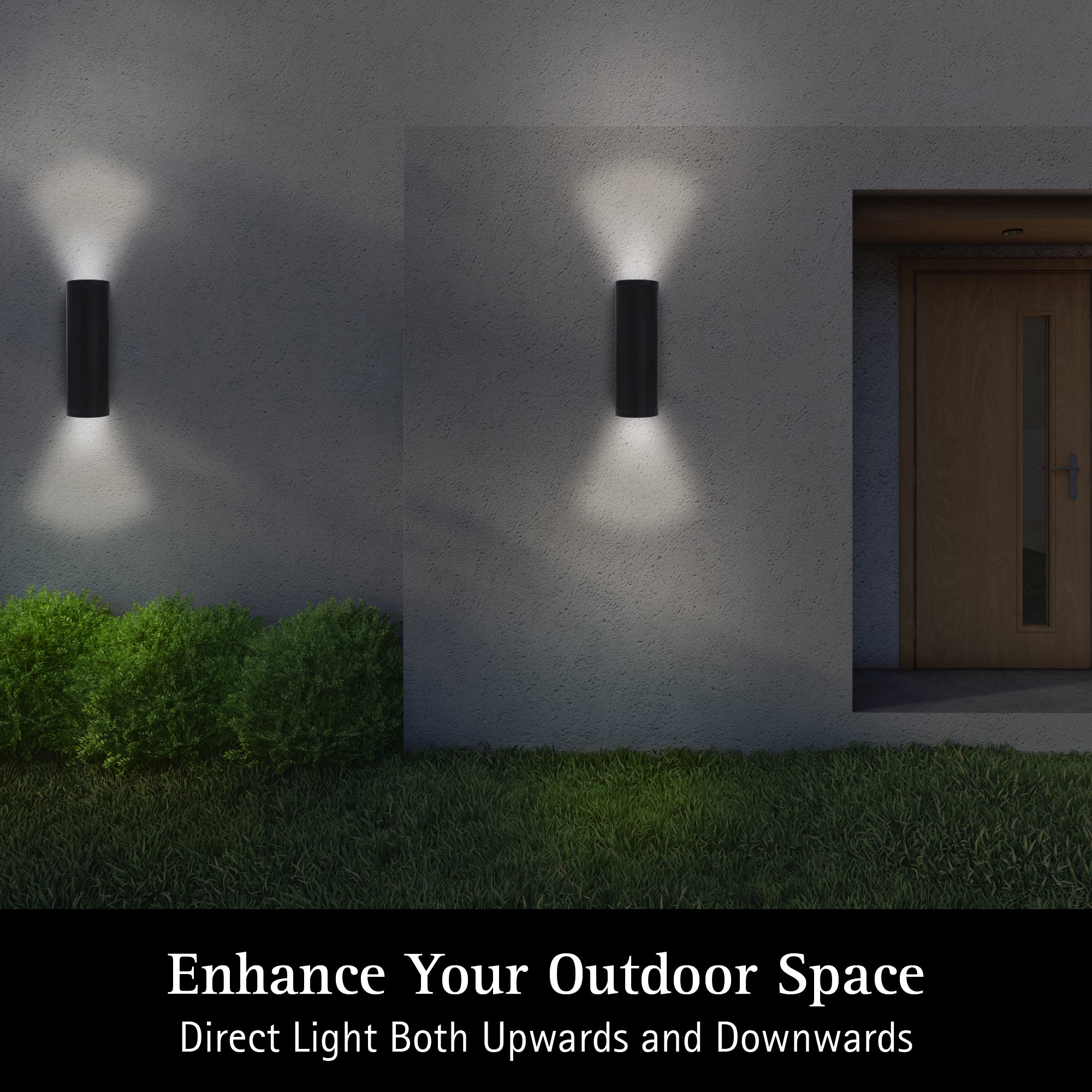 ULTRALUX® 12" Modern LED Up and Down Wall Light