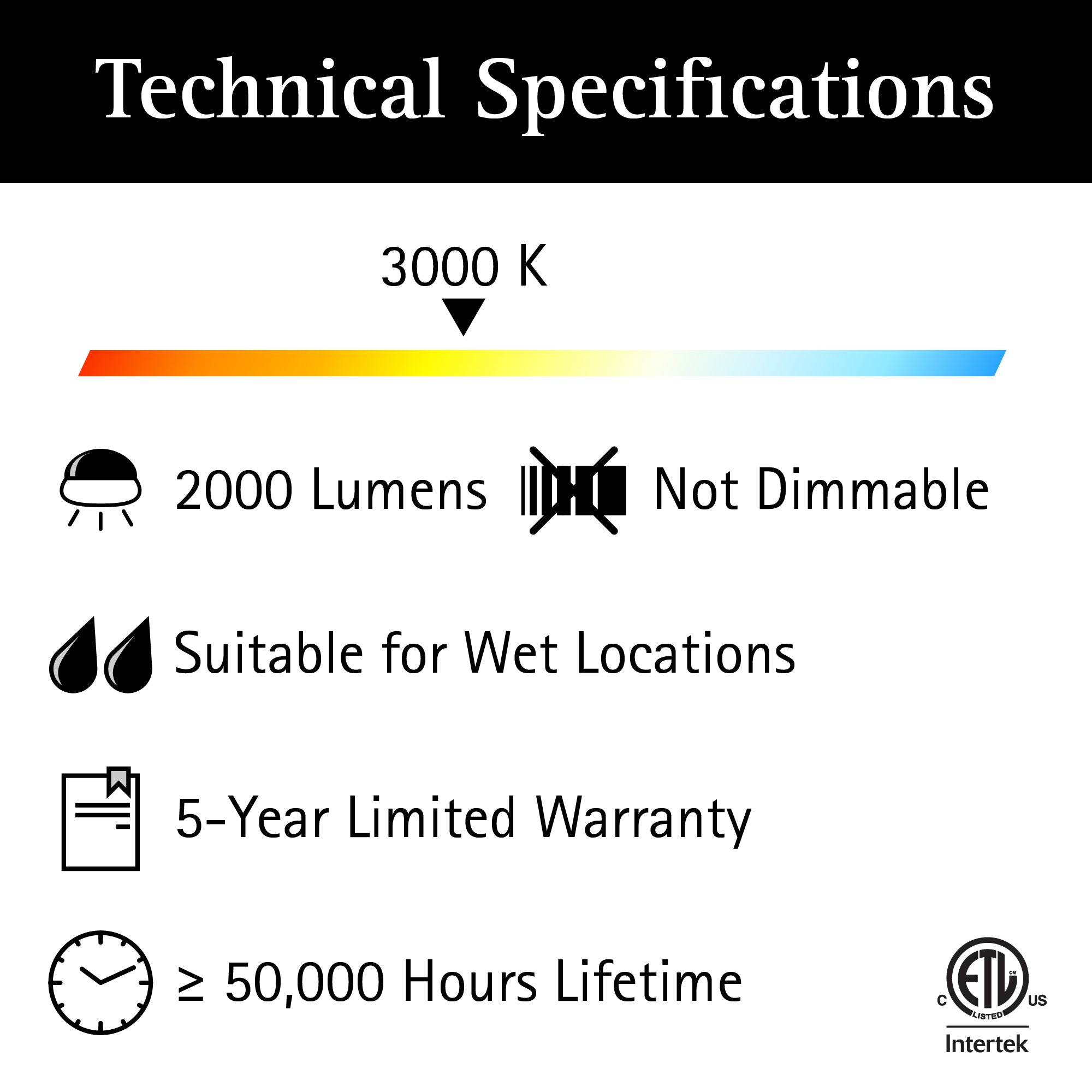 ULTRALUX® 12" Modern LED Up and Down Wall Light