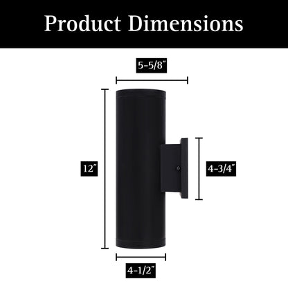 ULTRALUX® 12" Modern LED Up and Down Wall Light