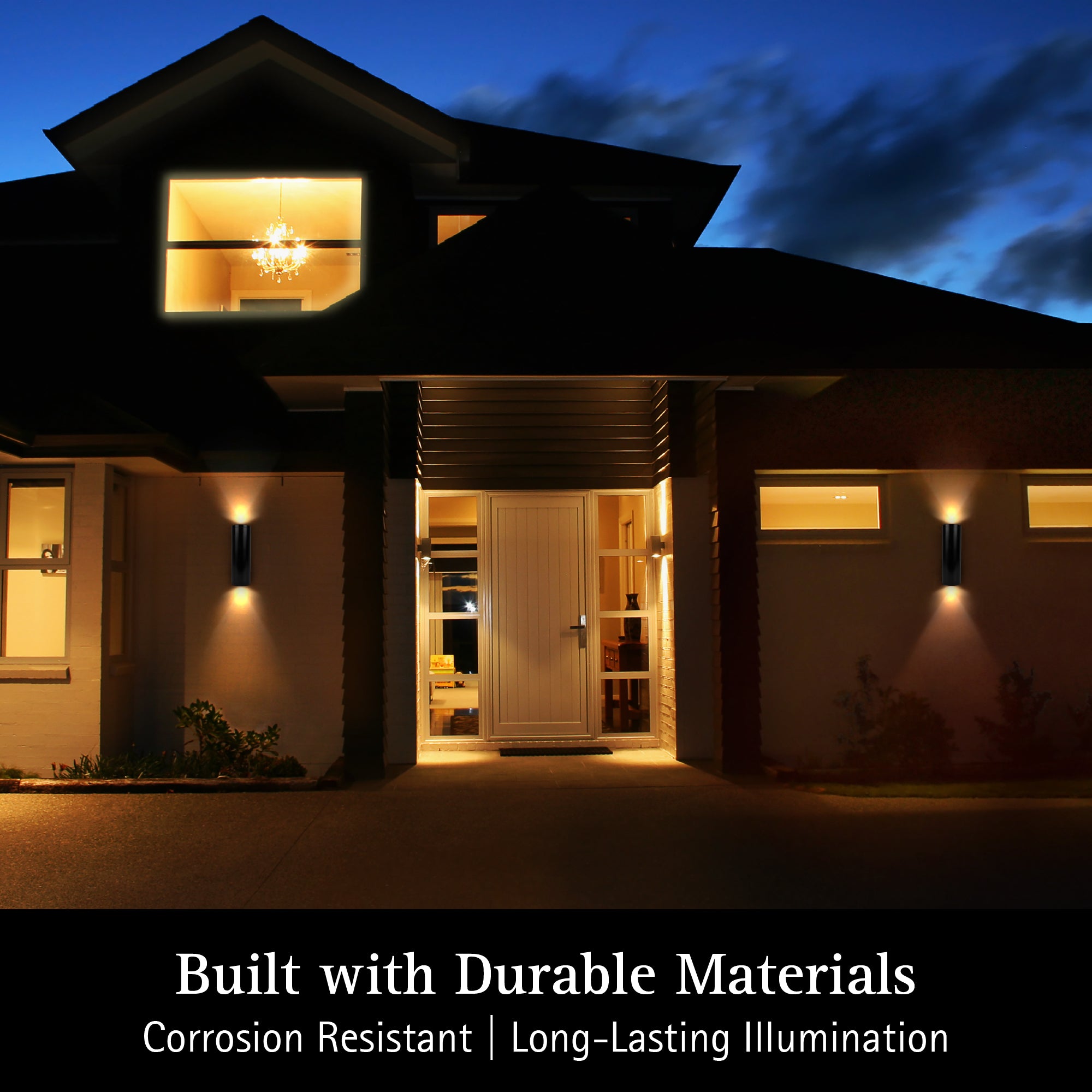 ULTRALUX® 12" Modern LED Up and Down Wall Light