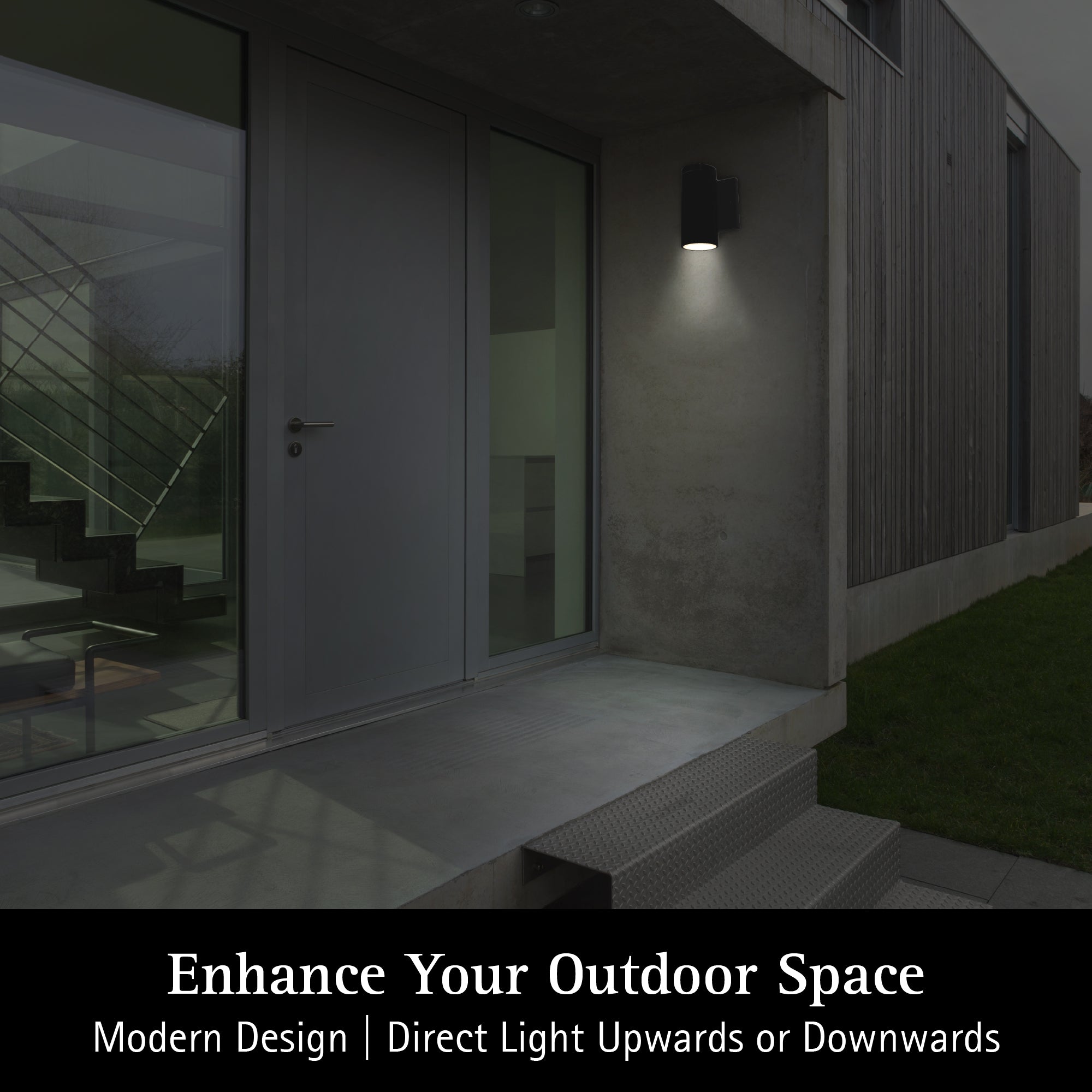 ULTRALUX® 6" Modern Up or Down LED Wall Light