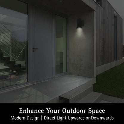ULTRALUX® 6" Modern Up or Down LED Wall Light