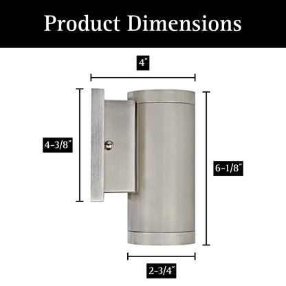 ULTRALUX® 6" Modern Up or Down LED Wall Light