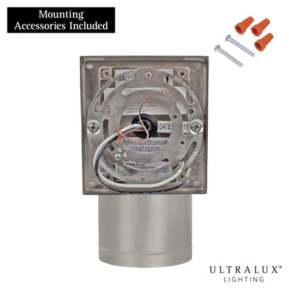 ULTRALUX® 8" Modern Up or Down LED Wall Light