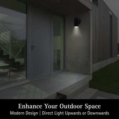 ULTRALUX® 8" Modern Up or Down LED Wall Light (2024 Refresh)