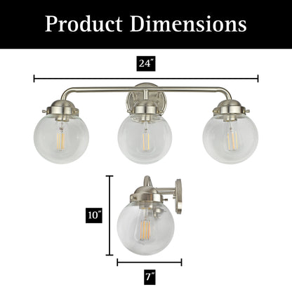 ULTRALUX® Transitional Vanity 3-Light