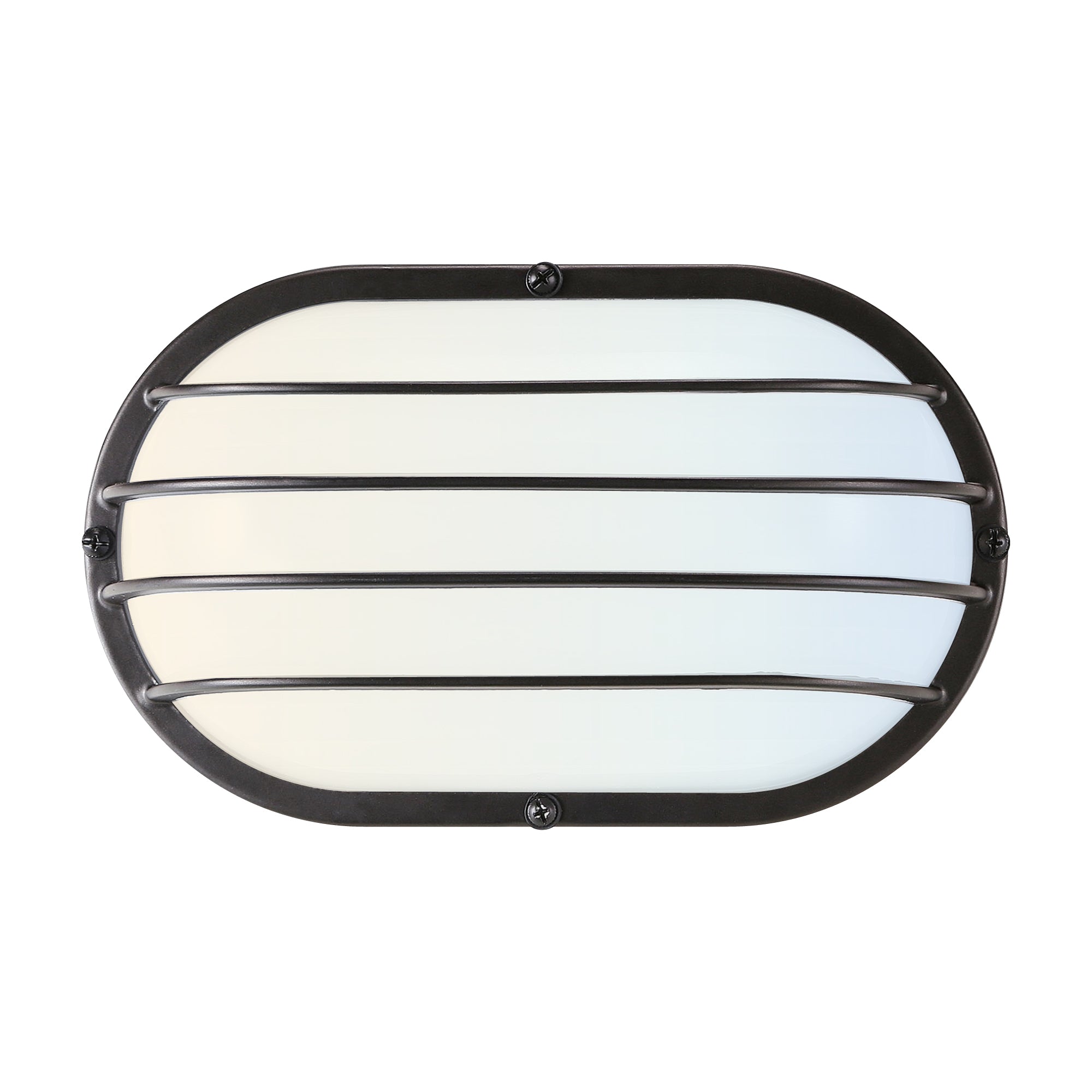 ULTRALUX® 11" Utility LED Outdoor Oval Bulkhead Light - CCT Switchable (3000K/4000K/5000K)
