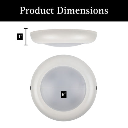 ULTRALUX® 6" Utility LED Slim Flush Mount