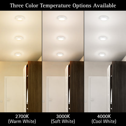 ULTRALUX® 8" Utility LED Slim Flush Mount