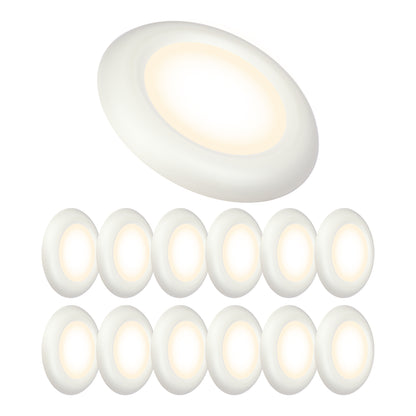 ULTRALUX® 8" Utility LED Slim Flush Mount
