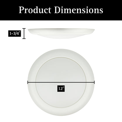 ULTRALUX® 12" Utility LED Slim Flush Mount