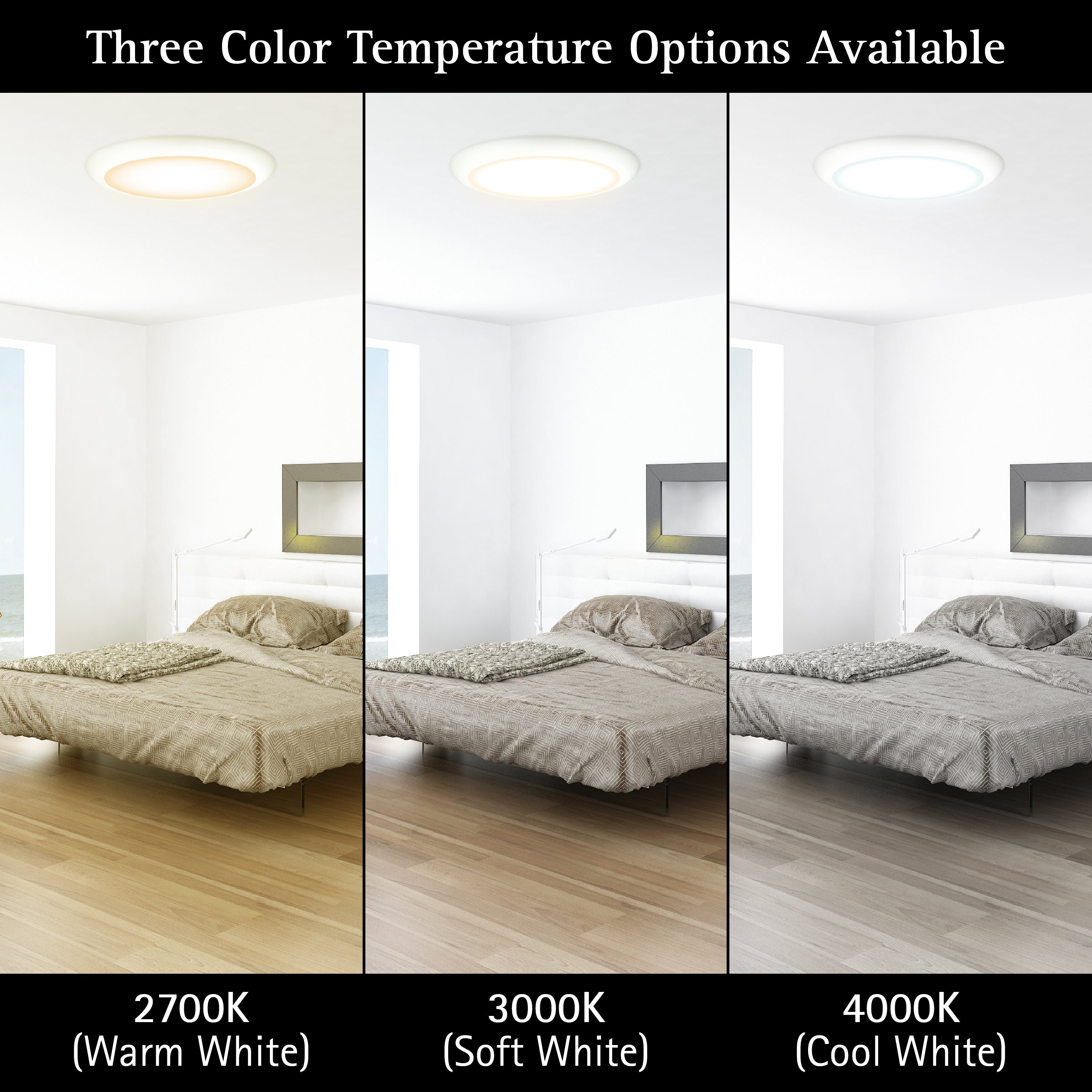 ULTRALUX® 16" Utility LED Slim Flush Mount