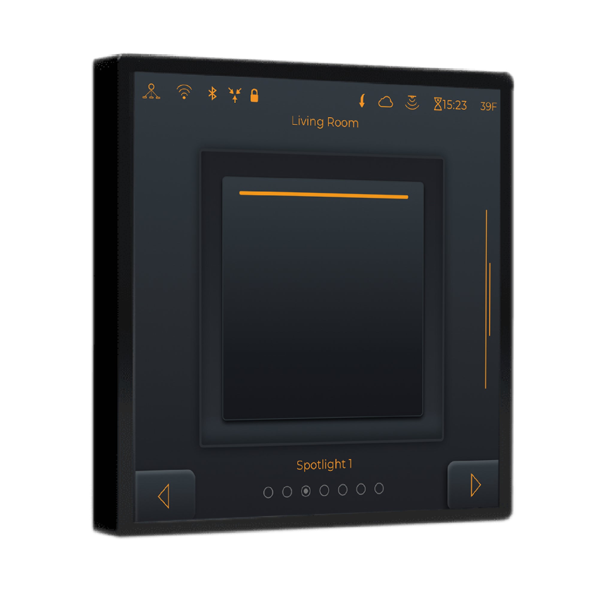 CRIB Lighting Wall Mounted 48V DC 4" LCD Controller   