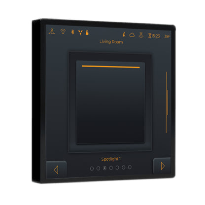 CRIB Lighting Wall Mounted 48V DC 4" LCD Controller   
