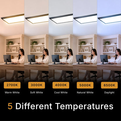 ULTRALUX® 1x4 Deco Frame Surface Mount LED Light Panel