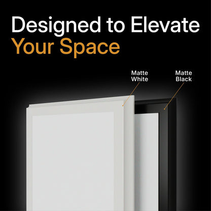 ULTRALUX® 1x4 Deco Frame Surface Mount LED Light Panel